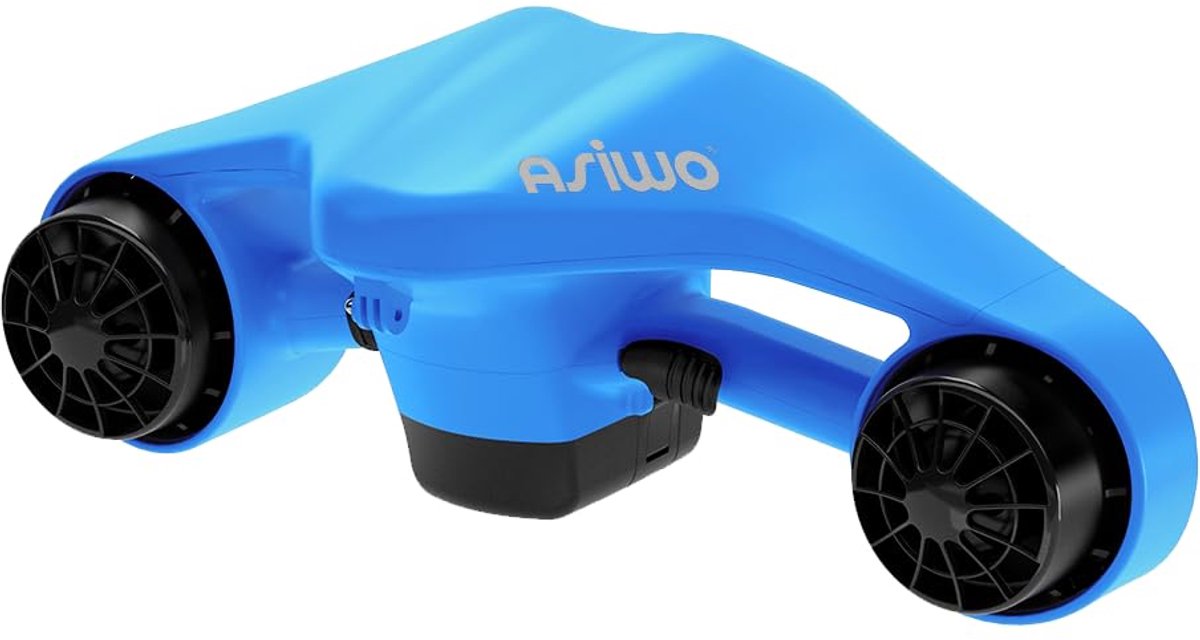 ASIWO MANTA onderwaterscooter – 600 W – blauw